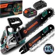 HUMBERG HM-436 Akumulatorska lančana pila za drvo 12", zelena
